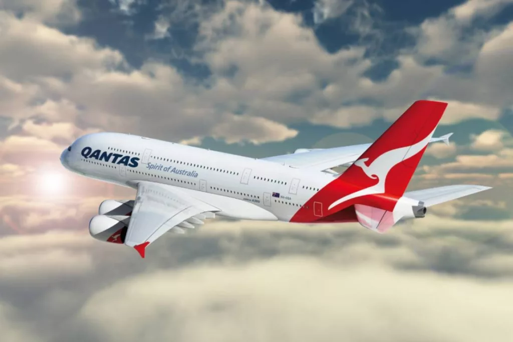 Qantas frequent flyer rewards qantas travel credit - a380